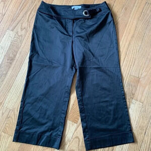 White House Black Market Wide Leg Cropped Pants